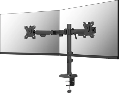 Neomounts NERO DS60-600BL2 Monitorarm Zwart