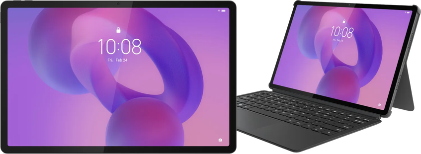 Lenovo Idea Tab Pro 12,7 inch 256GB Wifi Grijs + Toetsenbord Hoes QWERTY