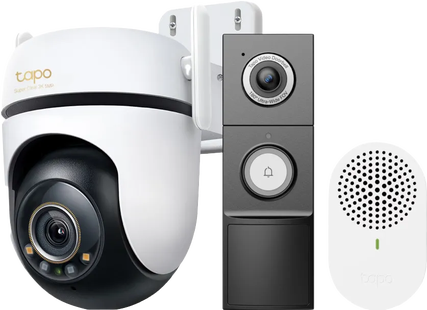 TP-Link Tapo C530WS + D235 Smart Battery & Wired Doorbell