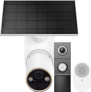 TP-Link Tapo C460 Solar Kit + D235 Smart Battery & Wired Doorbell