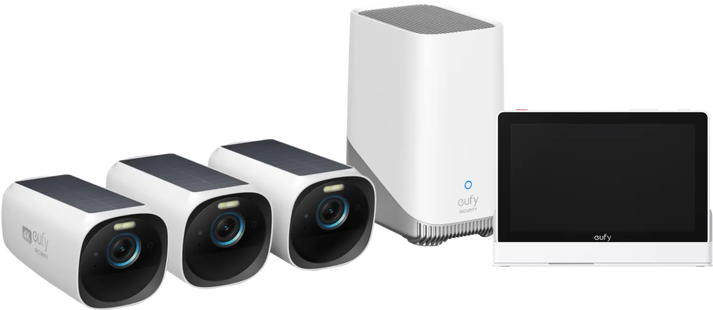 EufyCam 3 4-Pack + Smart Display E10