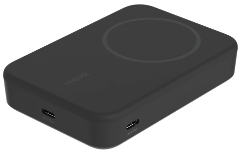 Belkin Draadloze Powerbank met MagSafe Magneet en Snelladen 10.000 mAh Zwart