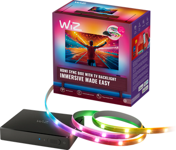 WiZ HDMI Sync Box + Lightstrip voor 75-85 Inch TV's