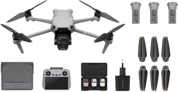 DJI Air 3S Fly More Combo + BlueBuilt Charger