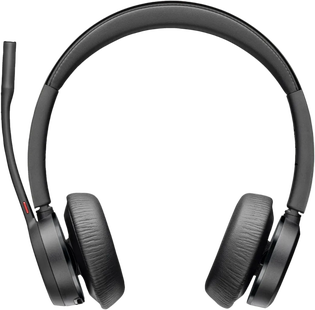 Poly Voyager 4320-M MS Draadloze Office Headset + Oplaadstandaard