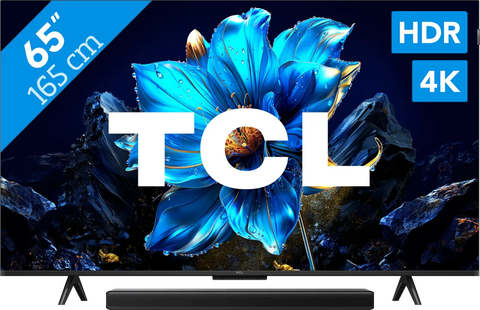 TCL 65 QLED P71K 4K (2025) + TCL S45H 2.0 Soundbar