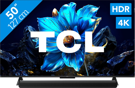 TCL 50 QLED P71K 4K (2025) + TCL S45H 2.0 Soundbar