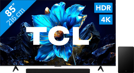 TCL 85 QLED P71K 4K (2025) + TCL Q75H