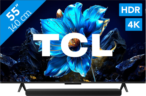 TCL 55 QLED P71K 4K (2025) + TCL S45H 2.0 Soundbar