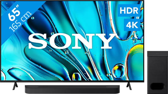 Sony Bravia 3 65 4K Led (2025) + Sony Bravia Theatre Bar 6 Zwart