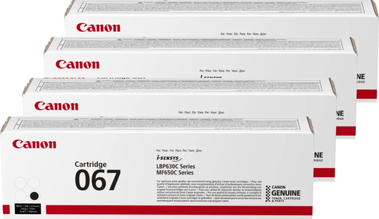 Canon 067 Toner Combo Pack