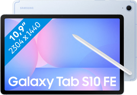 Samsung Galaxy Tab S10 FE 10,9 inch 256GB Wifi Lichtblauw