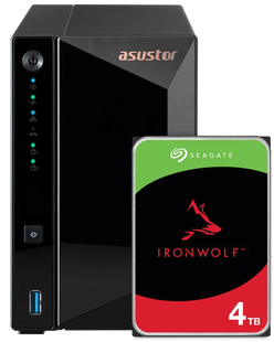 ASUSTOR AS3302T v2 + Seagate Ironwolf 4TB