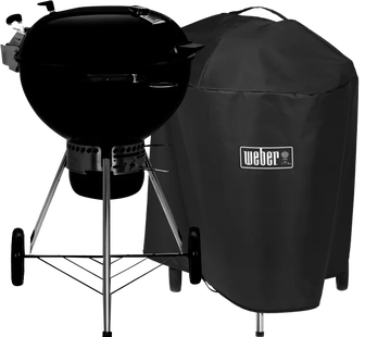 Weber Master Touch Premium SE E-5775 Zwart + Weber Premium Hoes 57 centimeter