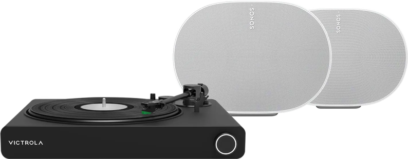 Victrola Stream Onyx Speaker Set Era 300 Wit