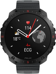 Polar Grit X 2 Pro Zwart