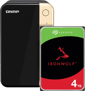 QNAP TS-264-8G + Seagate Ironwolf 4TB