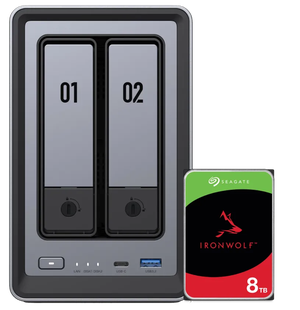 UGREEN NASync DXP2800 + Seagate Ironwolf 8TB
