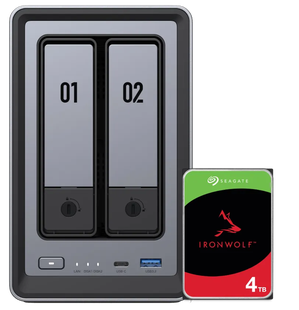 UGREEN NASync DXP2800 + Seagate Ironwolf 4TB