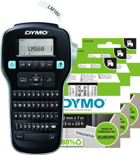 DYMO LabelManager 160 + 3 extra labels