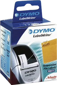 DYMO Hangmaplabels 50 x 12 mm Wit 220 stuks