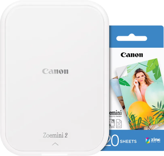 Canon Zoemini 2 Wit + 20 vellen fotopapier