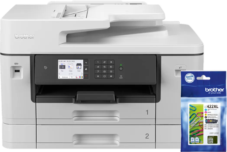 Brother MFCJ6940DW + 1 set extra XL cartridges