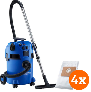 Nilfisk Multi II 22 Inox + Nilfisk Stofzak voor Multi II (4x)