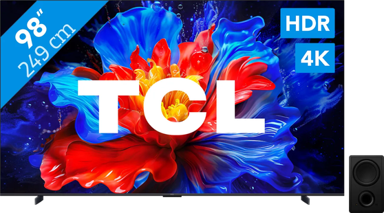 TCL 98 QLED P81K 4K (2025) + TCL Q75H