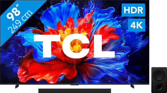 TCL 98 QLED P81K 4K (2025) + TCL Q65H