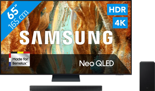 Samsung 65 Neo QLED QN73F 4K (2025) + Samsung HW-B750F (2025)