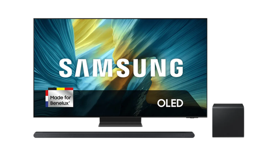 Samsung 55 OLED S95F 4K (2025) + Samsung HW-S800D Zwart