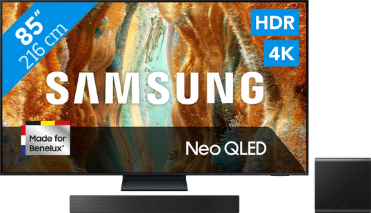 Samsung 85 Neo QLED QN73F 4K (2025) + Samsung HW-QS700F (2025)
