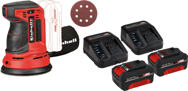 Einhell TE-RS 18 Li Solo 4,0 Ah Accu (2x) Starterspakket