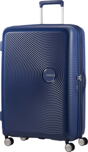 American Tourister Soundbox Expandable Spinner 77cm Midnight Navy