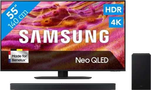 Samsung 55 Neo QLED QN90F 4K (2025) + Samsung HW-Q600F (2025)