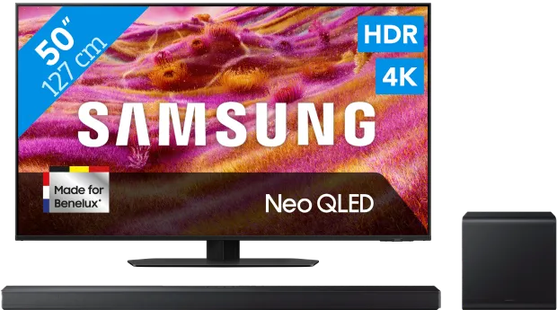 Samsung 50 Neo QLED QN90F 4K (2025) + Samsung HW-QS700F (2025)