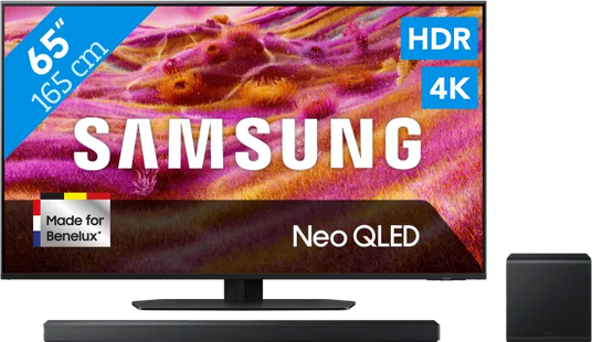 Samsung 65 Neo QLED QN90F 4K (2025) + Samsung HW-QS700F (2025)