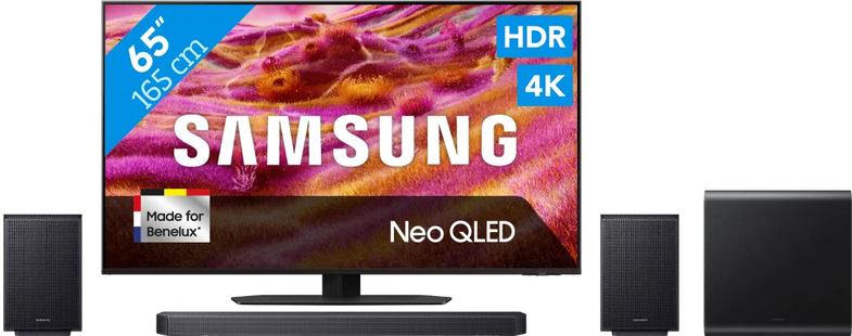 Samsung 65 Neo QLED QN90F 4K (2025) + Samsung HW-Q930F (2025)