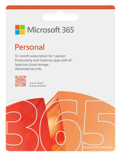 Microsoft 365 Personal EN Abonnement 1 jaar