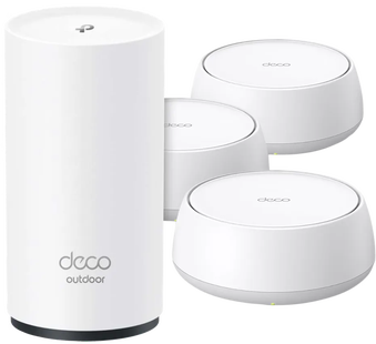 TP-Link Deco BE25 3-pack + TP-Link Deco X50 Outdoor