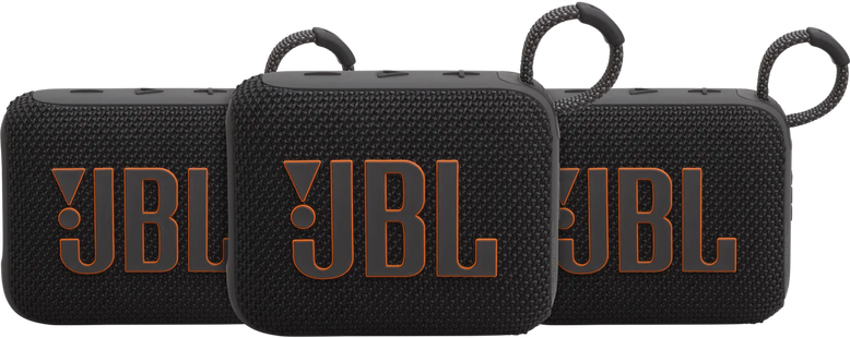JBL Go 4 Zwart 3-pack