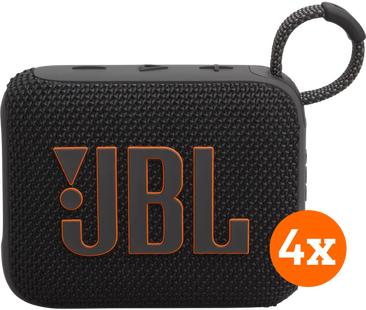 JBL Go 4 Zwart 4-pack