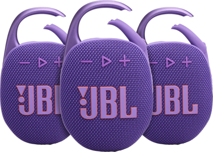 JBL Clip 5 Paars 3-pack