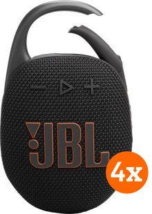 JBL Clip 5 Zwart 4-pack