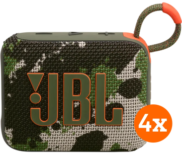 JBL Go 4 Squad 4-pack