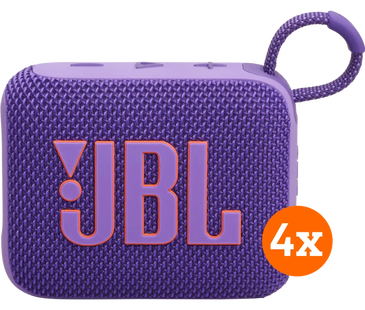 JBL Go 4 Paars 4-pack