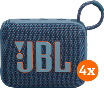 JBL Go 4 Blauw 4-pack