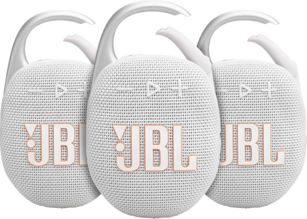 JBL Clip 5 Wit 3-pack
