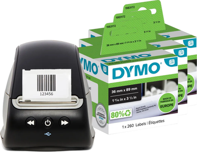 DYMO LabelWriter 550 + 3 extra labels